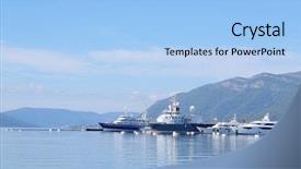  Presentation with motor - Audience pleasing PPT layouts consisting of image-of-an-passenger-motor backdrop and a light blue colored foreground