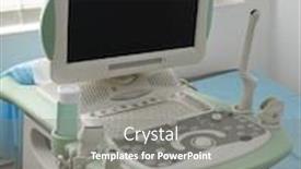  Presentation with ultra - Amazing PPT layouts having image of an ultra sonic backdrop and a gray colored foreground