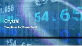  Presentation with connections - Presentation with image-of-binary-code-over background and a teal colored foreground