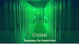  Presentation with coding - PPT theme enhanced with image-of-binary-coding-over background and a  colored foreground