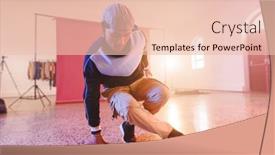  Presentation with movement - Slide deck featuring image-of-biracial-male-hip background and a lemonade colored foreground