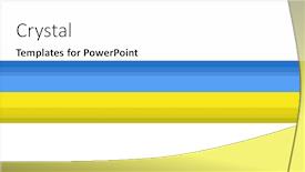 Presentation with politics - Presentation theme having image-of-blue-and-yellow background and a white colored foreground