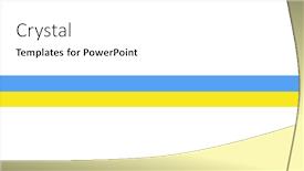  Presentation with politics - Theme with image-of-blue-and-yellow background and a white colored foreground