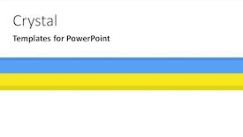  Presentation with politics - PPT layouts having image-of-blue-and-yellow background and a white colored foreground