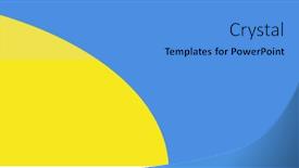  Presentation with politics - Presentation design having image-of-blue-and-yellow background and a teal colored foreground