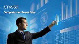  Presentation with innovations - Colorful slide set enhanced with deep space background with stardust backdrop and a wine colored foreground