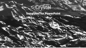  Presentation with plastic bag - Slide deck featuring image-of-close-up background and a dark gray colored foreground