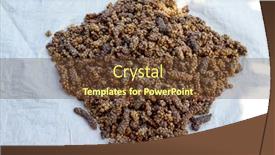  Presentation with indonesia - Beautiful slide deck featuring coffee beans at bali indonesia backdrop and a tawny brown colored foreground