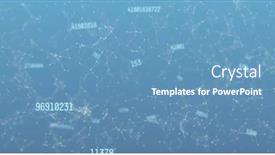  Presentation with connections - Slide set enhanced with image-of-constellations-and-numbers background and a  colored foreground