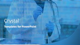  Presentation with digital image processing - PPT layouts featuring image-of-data-processing-over background and a teal colored foreground