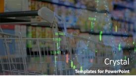  Presentation with digital image processing - Slide deck consisting of image-of-data-processing-over background and a gray colored foreground