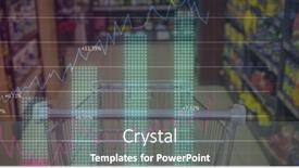  Presentation with digital image processing - Presentation theme consisting of image-of-data-processing-over background and a gray colored foreground