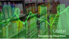  Presentation with digital image processing - Slide deck featuring image-of-data-processing-over background and a forest green colored foreground
