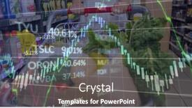  Presentation with processing - Presentation design enhanced with image-of-data-processing-over background and a dark gray colored foreground