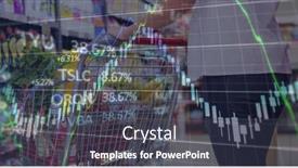  Presentation with digital image processing - Slides featuring image-of-data-processing-over background and a dark gray colored foreground