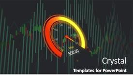  Presentation with image processing - Presentation theme having image-of-data-processing-over background and a dark gray colored foreground