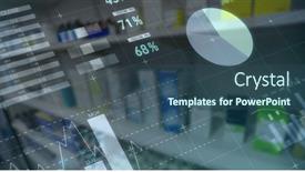 Presentation with vaccination - PPT layouts enhanced with image-of-data-processing-over background and a ocean colored foreground