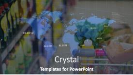  Presentation with digital image processing - Slides enhanced with image-of-data-processing background and a dark gray colored foreground