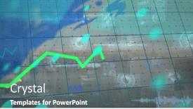  Presentation with processing - Slide deck having image-of-data-processing background and a gray colored foreground