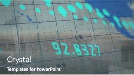  Presentation with image processing - Slides enhanced with image-of-data-processing background and a gray colored foreground