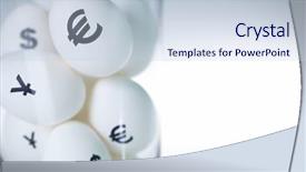  Presentation with glass - Cool new slides with image of eggs with currency backdrop and a lemonade colored foreground