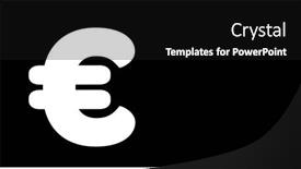  Presentation with digital euro - PPT layouts having image-of-euro-icon background and a  colored foreground