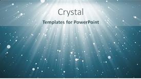  Presentation with light rays - PPT layouts with image-of-falling-confetti background and a sky blue colored foreground