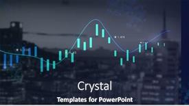  Presentation with digital image processing - Theme having image-of-financial-data-processing background and a wine colored foreground