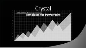  Presentation with image processing - Slide set consisting of image-of-financial-data-processing background and a black colored foreground