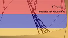  Presentation with international politics - PPT layouts having image-of-flag-of-armenia background and a coral colored foreground