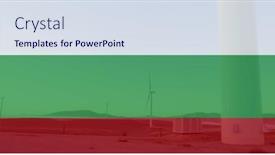  Presentation with international politics - Slide deck having image-of-flag-of-bulgaria background and a sky blue colored foreground