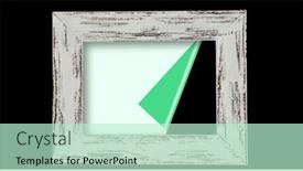  Presentation with motherhood - Slides consisting of image-of-frame-with-green background and a soft green colored foreground