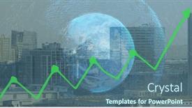  Presentation with processing - Presentation theme enhanced with image-of-globe-and-cityscape background and a ocean colored foreground