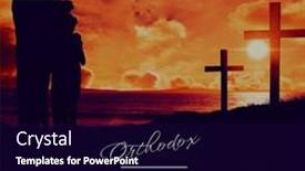  Presentation with friday - PPT layouts featuring image-of-good-friday-text background and a navy blue colored foreground