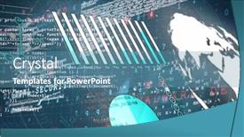  Presentation with navy - PPT layouts enhanced with image-of-graphs-and-data background and a  colored foreground