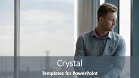  Presentation with happy-image - Slide deck featuring image-of-happy-boss-day background and a ocean colored foreground