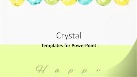  Presentation with happy-image - Presentation consisting of image-of-happy-easter-sunday background and a white colored foreground