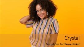  Presentation with africas cute - PPT theme having image of happy young african background and a  colored foreground