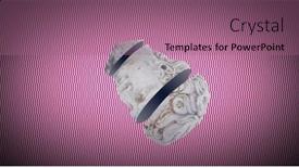  Presentation with sculpture art - Slide set having image-of-head-sculpture background and a coral colored foreground