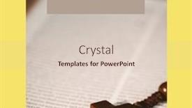  Presentation with holy celebration - Presentation theme with image-of-holy-saturday-text background and a soft green colored foreground