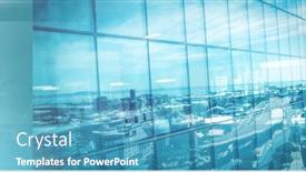  Presentation with data science - Slides enhanced with image-of-human-brain-spinning background and a teal colored foreground