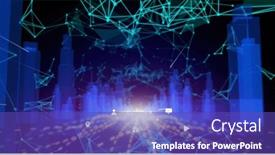  Presentation with black-technology - Slide deck featuring image-of-icons-abstract-pattern and a violet colored foreground