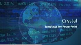  Presentation with globalization - PPT layouts featuring image-of-lens-flare-trading background and a  colored foreground