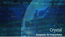  Presentation with globalization - Slide set enhanced with image-of-lens-flare-trading background and a  colored foreground