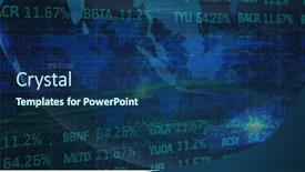  Presentation with globalization - PPT layouts with image-of-lens-flare-trading background and a  colored foreground