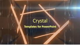  Presentation with code - Presentation featuring image-of-lights-and-qr background and a  colored foreground