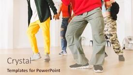  Presentation with movement - Theme having image-of-low-section background and a lemonade colored foreground