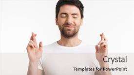  Presentation with masculine - Amazing PPT theme having image of masculine man 30s backdrop and a lemonade colored foreground