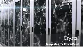  Presentation with computer storage - Presentation having image-of-mathematical-equations background and a dark gray colored foreground