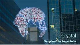  Presentation with media image - Presentation enhanced with image-of-media-icons and a ocean colored foreground